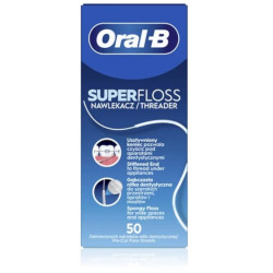 Seda Dental Precortada Oral B Super Floss 50 unidades
