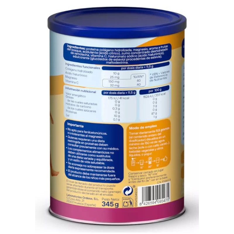 Colnatur Complex Colágeno Natural Sabor Frutas del Bosque 345gr