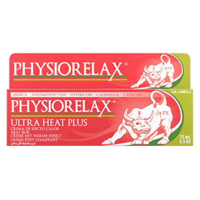 Physiorelax Ultra Heat Plus Crema Efecto Calor 75 ml