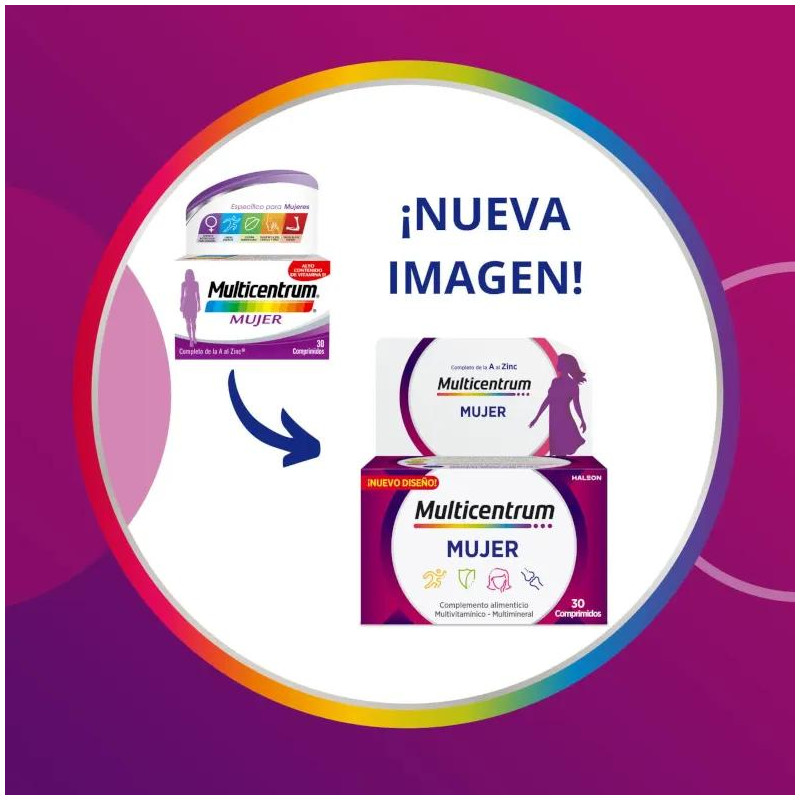 Multicentrum Mujer 90 comprimidos