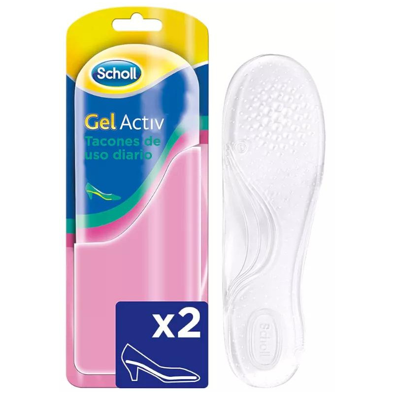 Scholl Plantillas Gel Activ Zapatos de Tacón Diario 1 Par (35-40,5)