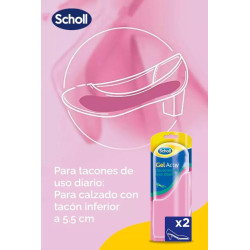 PLANTILLAS SCHOLL GEL ACTIV TACON DIARIO